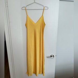 Wilfred ONLY SLIP MIDI DRESS in Sunflower | M